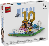 Конструктор LEGO Editions Football Ліонель Мессі — найкращі моменти футбольних матчів