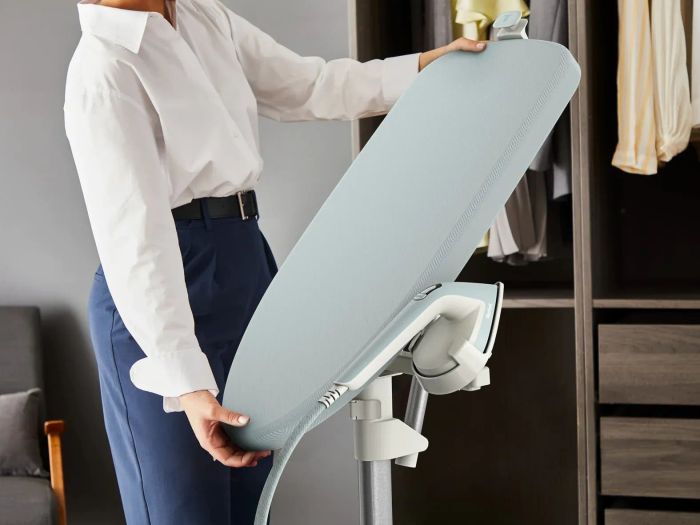 Гладильная система Tefal Steam Board 450, 1800Вт, 1500мл, верт. отпаривание, нерж. сталь, белый