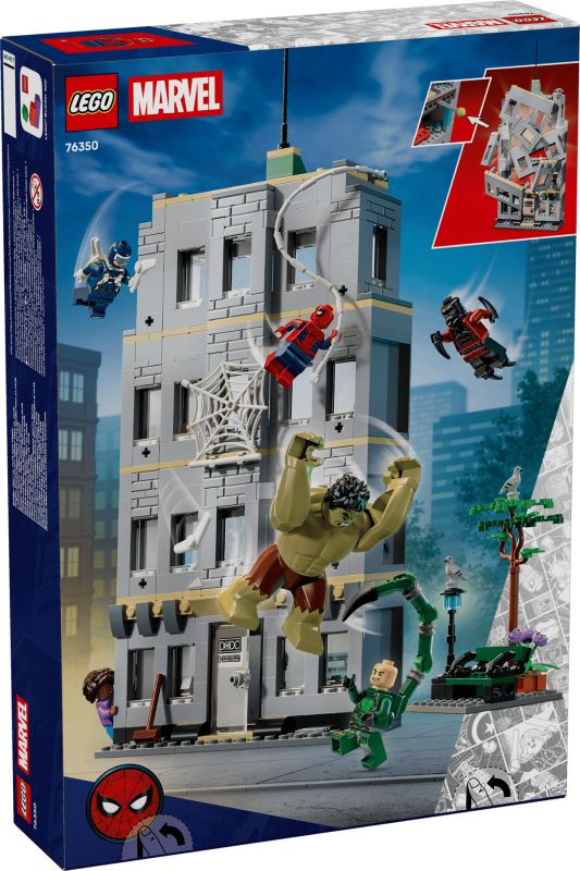 Конструктор LEGO Super Heroes  Эпичная стычка Человека-Паука против Халка