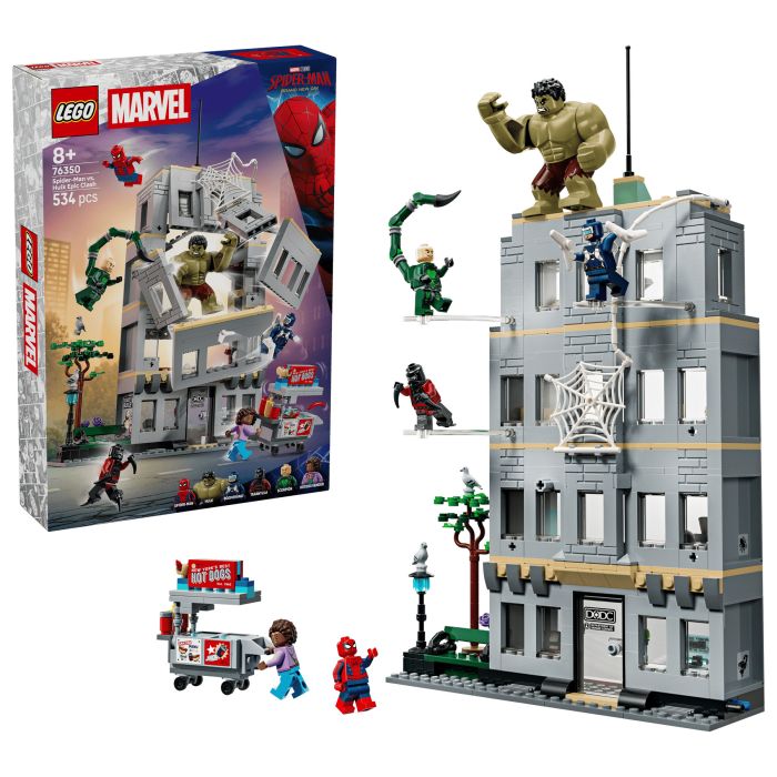 Конструктор LEGO Super Heroes  Эпичная стычка Человека-Паука против Халка
