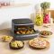 Мультипечь Tefal Easy Fry XL Surface, 2200Вт, чаша-4л, сенсорное управл., 10 программ, пластик, черно-серый