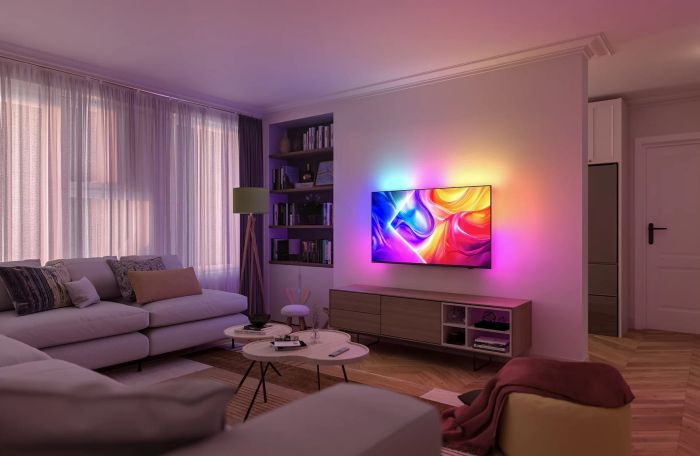 Телевизор 43" Philips QLED 4K 144Hz Smart Titan OS Black Ambilight