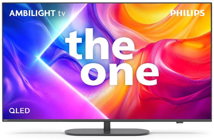 Телевізор 43" Philips QLED 4K 144Hz Smart Titan OS Black Ambilight