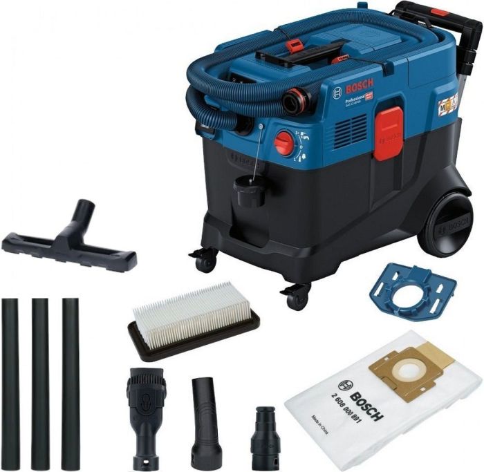 Пилосос професійний Bosch Professional GAS 12-40 MA 1200Вт 230мБар контейнер 40л 14.1кг
