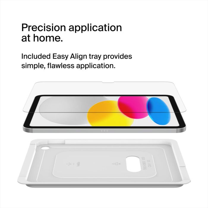 Защитное стекло Belkin для iPad 11/10 (2025 A16/2022) TemperedGlass (1 Pack)