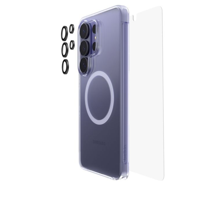 Набір захисту Belkin 3в1 для Samsung Galaxy S26 Ultra (скло, чохол, захист камери) (1 Pack)