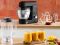 Кухонная машина Tefal Bake Partner + 1100Вт, чаша-металл, корпус-пластик, насадок-9, черный