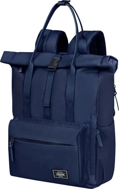 Рюкзак жіночий для ноутбука 15.6", American Tourister, Urban Groove tote backpack UG25, поліестер, 20.5л, темно-синій