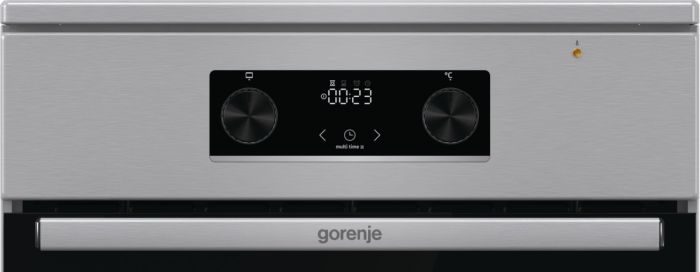 Плита Gorenje электрическая индукционная, 70л, 50x60см, дисплей, IconLed, нерж