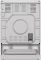 Плита Gorenje комби, 71л, 60x60см, дисплей,  чугун, с крышкой, программатор IconLed, белый