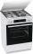 Плита Gorenje комби, 71л, 60x60см, дисплей,  чугун, с крышкой, программатор IconLed, белый