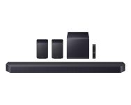 Саундбар Samsung HW-Q990H 756Вт, 11.1.4, BT, HDMI-eARC, Wi-Fi, саб, Dolby Atmos, чорний