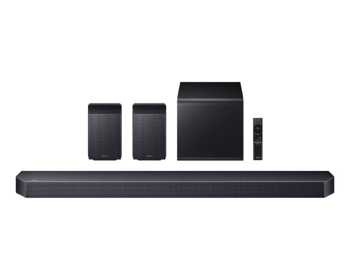 Саундбар Samsung HW-Q930H 580Вт, 9.1.4, BT, HDMI-eARC, Wi-Fi, саб, Dolby Atmos, чорний
