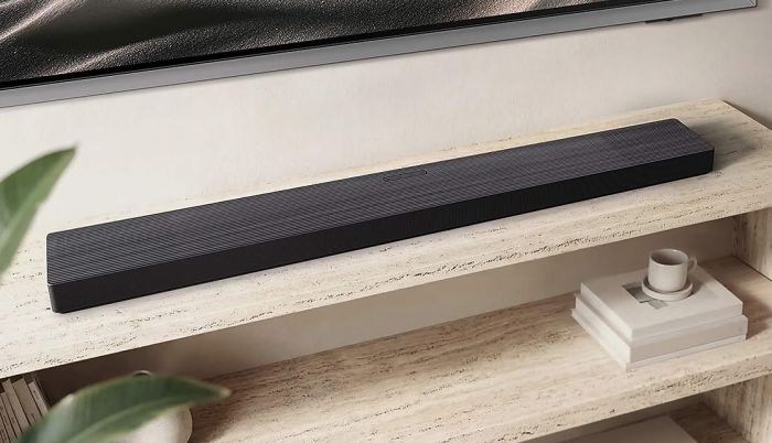 Саундбар Samsung HW-QS90H 460Вт, 7.1.2, BT, HDMI-eARC, Wi-Fi, Dolby Atmos, чорный