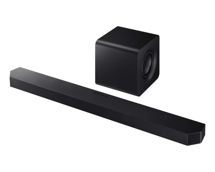 Саундбар Samsung HW-Q800H 400Вт, 5.1.2, BT, HDMI-eARC, Wi-Fi, саб, Dolby Atmos, чорный