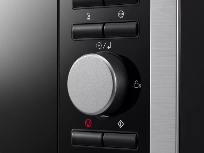 Мікрохвильова піч Panasonic, 30л, 1000Вт, гриль, конвекція, дисплей, нерж