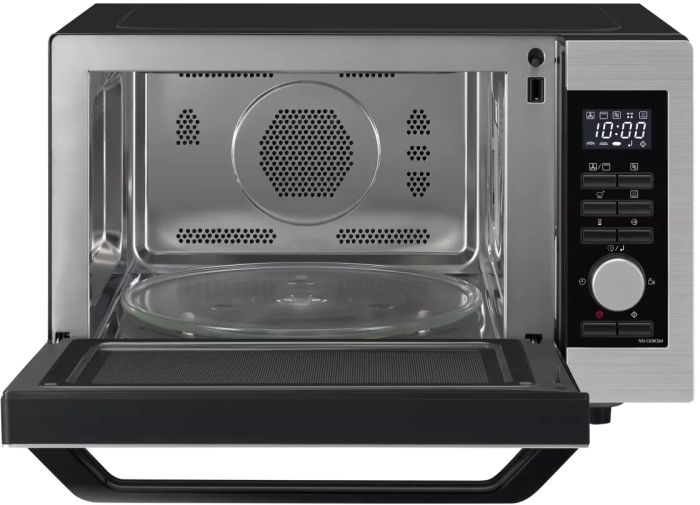 Мікрохвильова піч Panasonic, 30л, 1000Вт, гриль, конвекція, дисплей, нерж