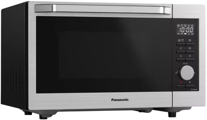 Мікрохвильова піч Panasonic, 30л, 1000Вт, гриль, конвекція, дисплей, нерж