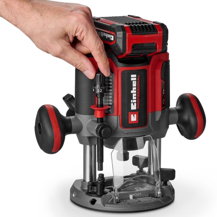 Фрезер акумуляторний Einhell Professional TP-RO 18/55 Li BL - Solo 18В цанга 6 та 8мм 10000-30000об/хв 2.56кг без АКБ та ЗП