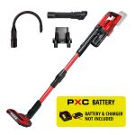 Пылесос аккумуляторный Einhell TE-SV 18 Li-FLX-Solo 18В 120мбар контейнер 0.6л LED 1.05кг без АКБ и ЗП