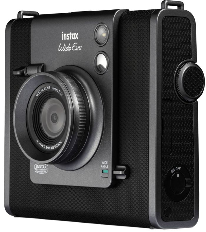 Фотокамера миттєвого друку Fujifilm Instax Wide Evo Black