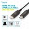 Кабель DIGITUS HDMI UHD 8K, AOC hybrid-fiber, type A M/M, 50м, черный