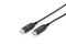 Кабель DIGITUS HDMI UHD 8K, AOC hybrid-fiber, type A M/M, 50м, черный