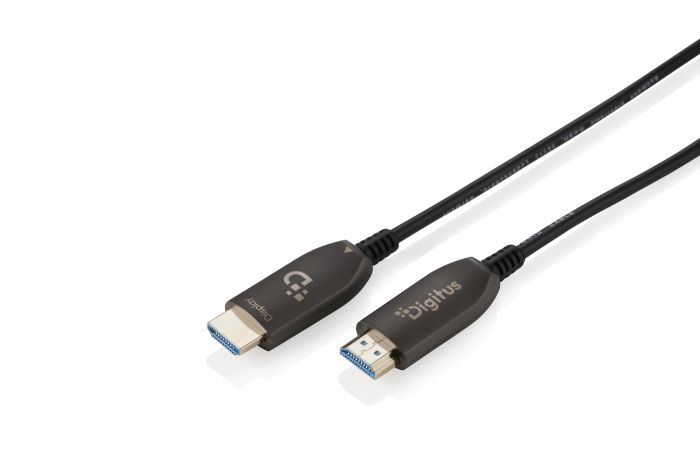 Кабель DIGITUS HDMI UHD 8K, AOC hybrid-fiber, type A M/M, 50м, черный