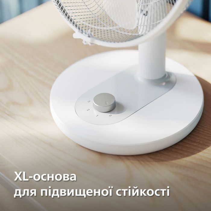 Вентилятор Philips настольный Series 1000, 35см, 35Вт, белый