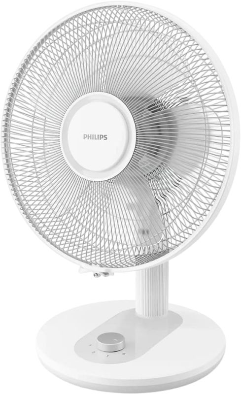 Вентилятор Philips настольный Series 1000, 35см, 35Вт, белый