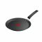 Сковорода для млинція Tefal Expertise, 25см, алюміній, бакеліт, чорний