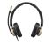 Гарнитура компьютерная стерео On-ear HP Poly Mission 825, USB-A, USB-C, 4 x Uni-mic, ANC, Beamforming, AI noise cancelling, Teams, Zoom, Google Meet, черный