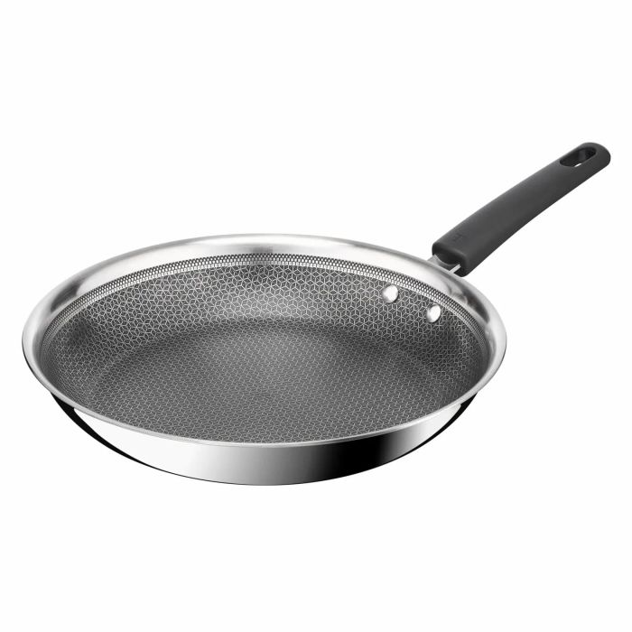 Сковорода Tefal Emotion+ Power, 28см, нержавіюча сталь, серцевина-алюміній, хромована сталь, бакеліт