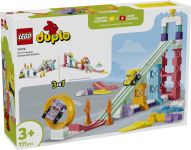 Конструктор LEGO DUPLO Town 3 в 1 Цікаві гірки та трампліни з автомобілями