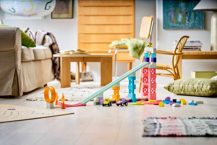 Конструктор LEGO DUPLO Town 3 в 1 Цікаві гірки та трампліни з автомобілями