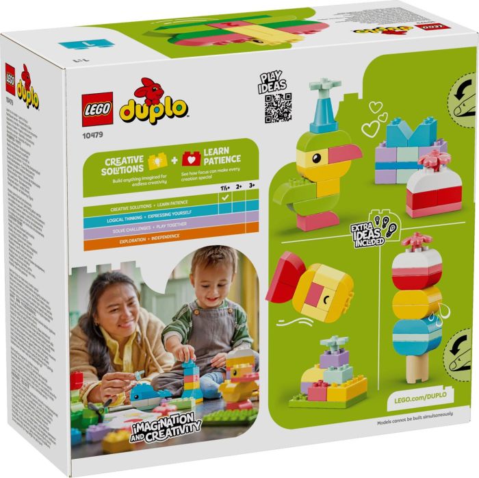 Конструктор LEGO DUPLO Classic Коробка кубиків для яскравих творчих збірок