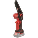 Пила цепная аккумуляторная Vitals AKZ 1815-1n BL 18В 350Вт акб 1х1.3А·час шина 15см 1/4" 6м/с ЗУ 1кг кейс без АКБ и ЗП