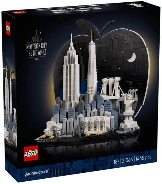 Конструктор LEGO Architecture Нью-Йорк — «Большое яблоко»