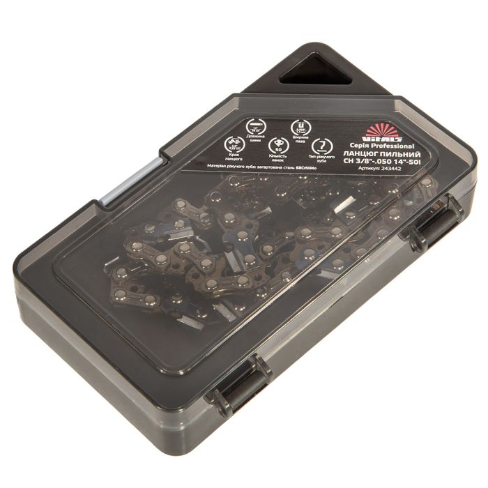 Цепь для пилы Vitals Master Professional СH 35см 50 1.3мм 3/8" футляр