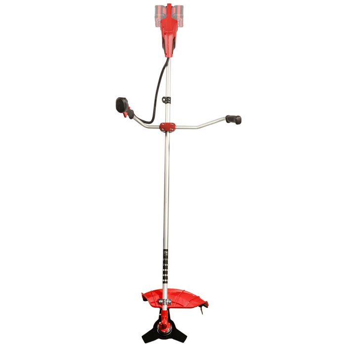 Триммер садовый аккумуляторный Vitals Master AZT 36100-1n BL 36В(18+18) 1000Вт 25.5см нож/леска 43см 5.55кг