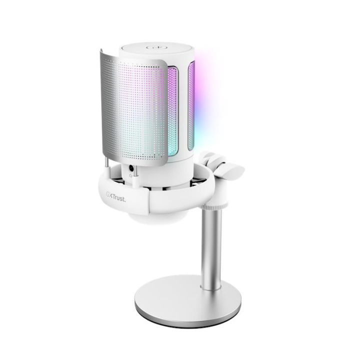 Микрофон Trust GXT 238W Auron, USB-A, белый