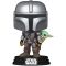 Фігурка Funko POP Star Wars: Mandalorian & Grogu - The Mandalorian w/Grogu