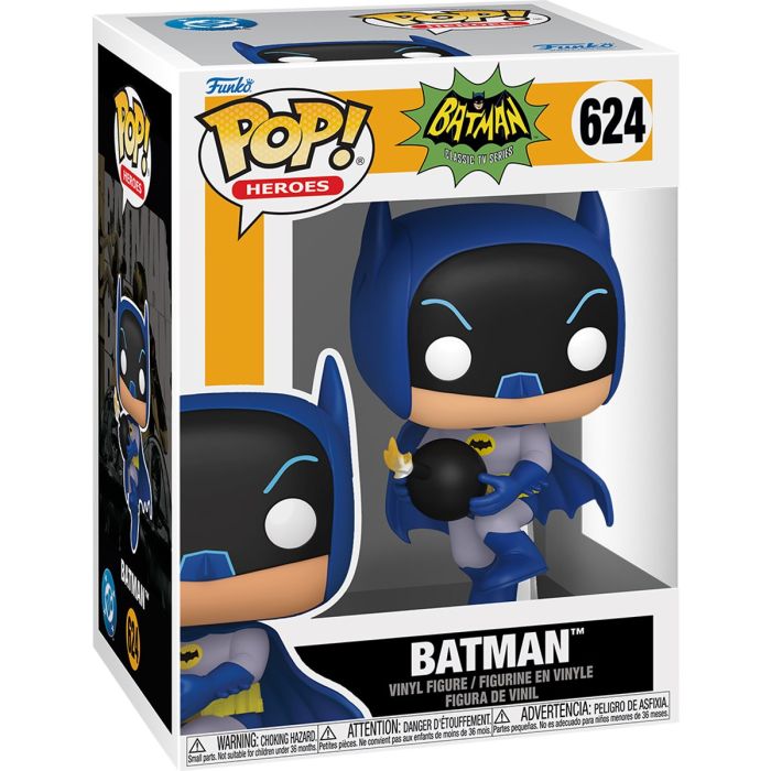 Фігурка Funko POP Heroes: Batman 66 S2 - Batman w/bomb