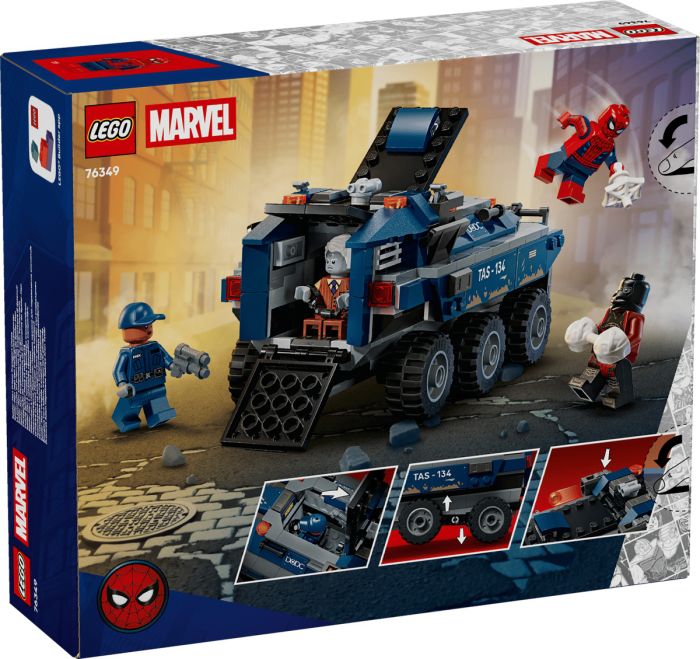 Конструктор LEGO Super Heroes Преследование Человеком-Пвуком машины для перевозки преступников