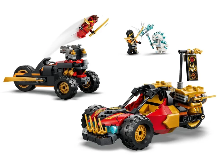 Конструктор LEGO Ninjago Комбинированые транспортные средства Кая та Коула
