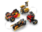 Конструктор LEGO Ninjago Комбинированые транспортные средства Кая та Коула
