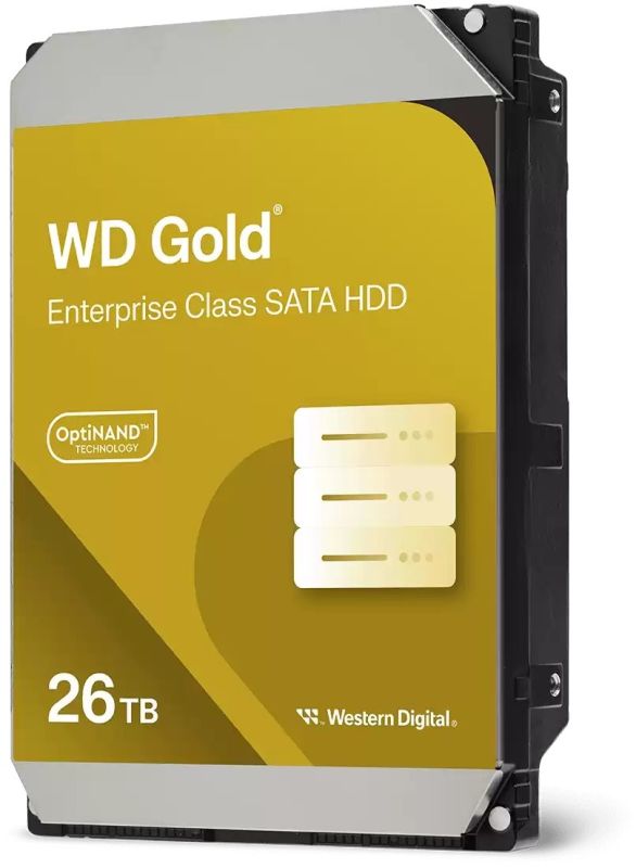 Жесткий диск WD 26TB 3.5" 7200 512MB SATA Gold