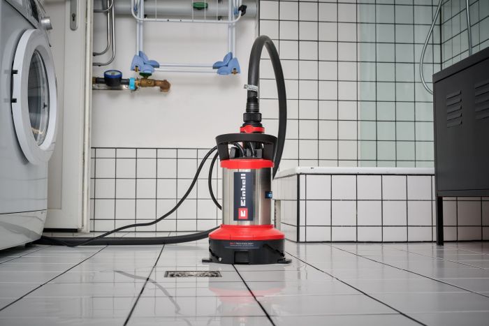 Насос дренажный Einhell Flutset GE-DP 7535 LL ECO 750Вт, 18500л/час, выс. 9м, глуб. 7м, нержавеющая сталь, 5.7кг