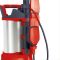 Насос дренажний Einhell Flutset GE-DP 7535 N LL ECO 750Вт, 18500л/год, вис. 9м, глиб. 7м, нержавіюча сталь, 5.7кг