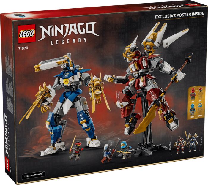 Конструктор LEGO Ninjago  Близнецы роботы-Титаны